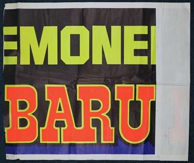 Lot 71 - Large Circus Barum poster (1)