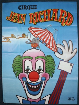 Lot 72 - Large Jean Richard Circus poster, 1980 (1)