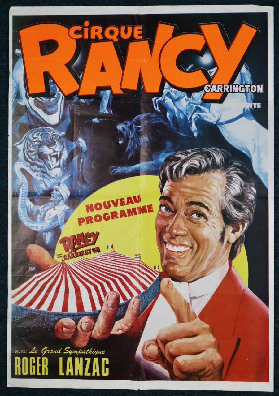Lot 74 - Large Rancy Charrington circus posters, 1981 (2)