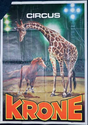 Lot 75 - Large Circus Krone poster (1)