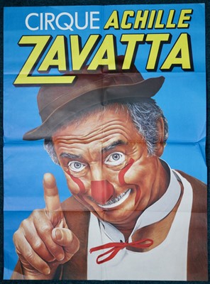 Lot 76 - Large Achille Zavatta Circus posters (2)