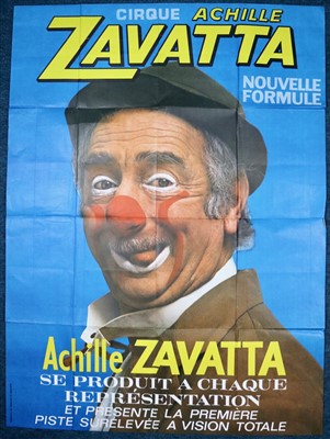 Lot 76 - Large Achille Zavatta Circus posters (2)