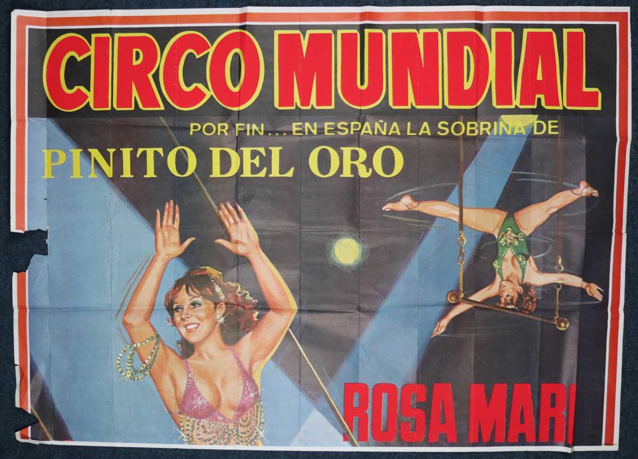 Lot 82 - Very large Circo Mundial poster (1)