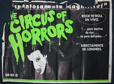 Lot 87 - Three large Circus of Horrors posters (3)