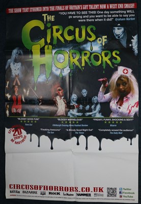 Lot 89 - Three large Circus of Horrors posters (3)