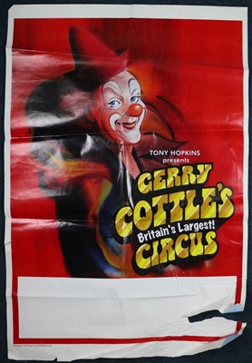 Lot 95 - Two large Gerry Cottle’s Circus posters (2)