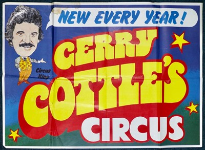 Lot 96 - Two large Gerry Cottle’s Circus posters (2)