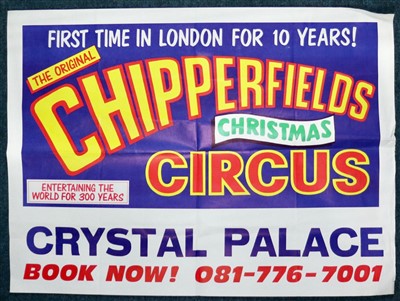 Lot 98 - Large Chipperfield’s and Circus Berlin posters...
