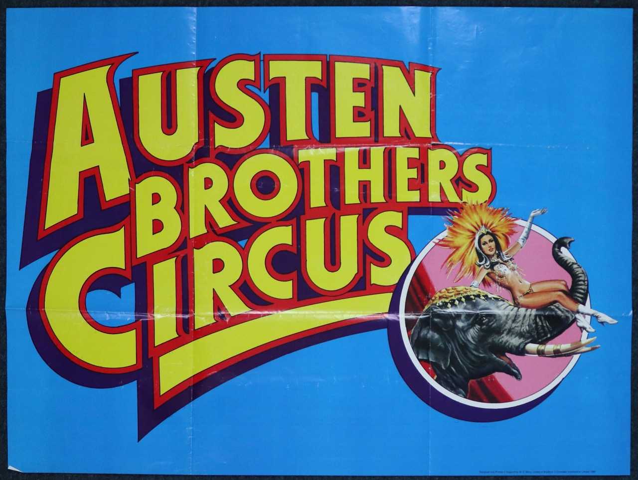Lot 101 - Large Zippos and Austen Brothers Circus...