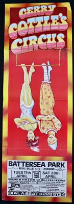 Lot 114 - Circus posters – Gerry Cottle, Cottle sisters...