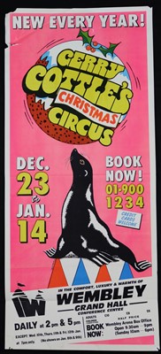 Lot 115 - Circus posters – Gerry Cottle, Cottle and...
