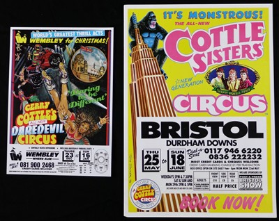 Lot 115 - Circus posters – Gerry Cottle, Cottle and...