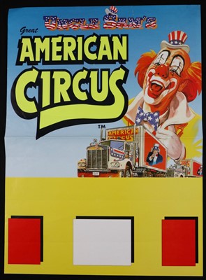 Lot 117 - Uncle Sam's American Circus posters (10)