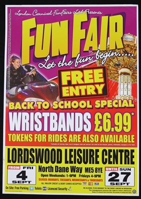 Lot 123 - Funfair posters (12)