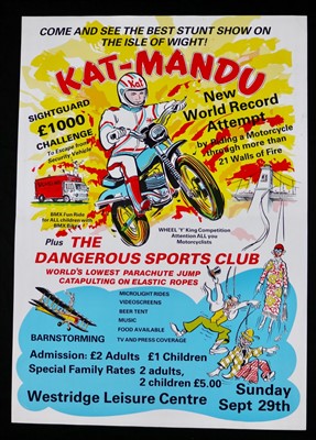 Lot 125 - Stunt show posters (6)