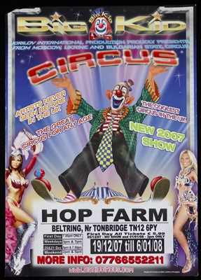 Lot 131 - Big Kid Circus posters (10)
