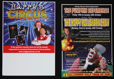 Lot 136 - Modern circus posters, mainly A3 (13)