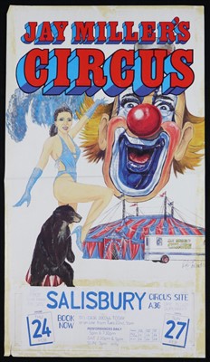 Lot 138 - Jay Millers Circus posters (6)