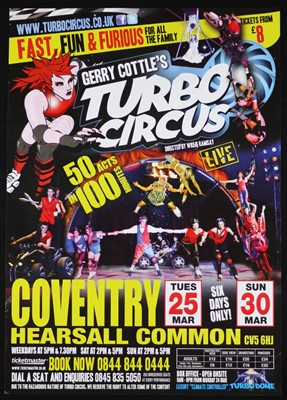 Lot 139 - Modern circus posters (11)