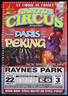 Lot 141 - Modern circus posters (9)