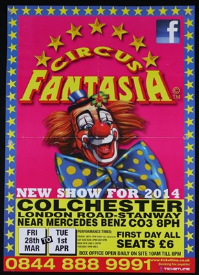 Lot 142 - Modern circus and fairground posters (11)