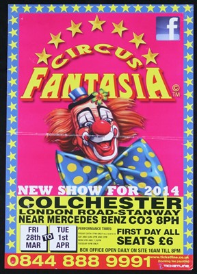 Lot 142 - Modern circus and fairground posters (11)