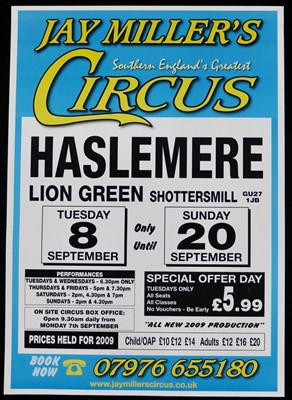 Lot 144 - Modern circus and stunt show posters (12)