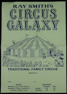Lot 147 - Modern circus and panto posters (9)