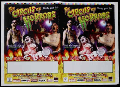 Lot 151 - Circus of Horrors posters (10)