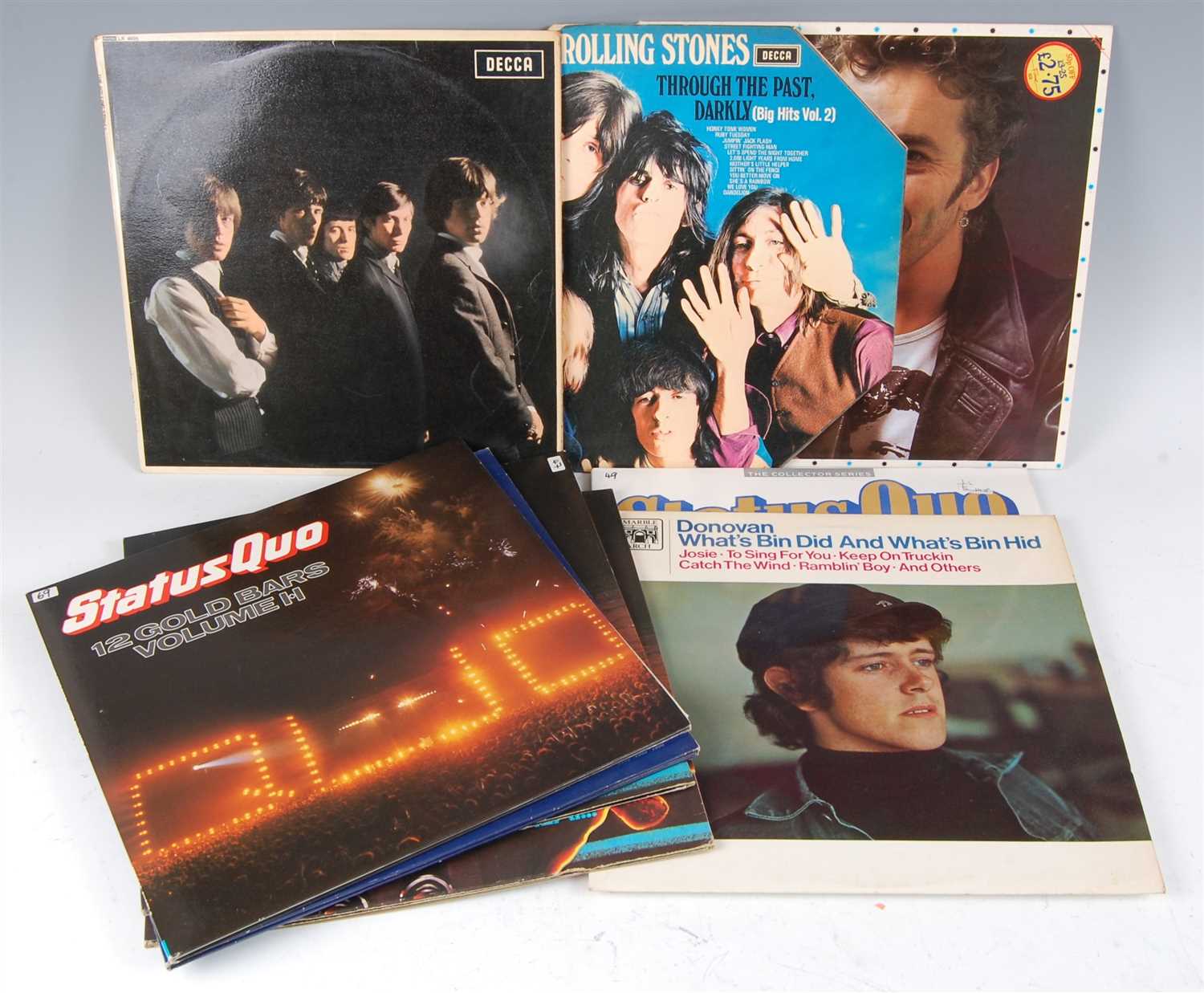 Lot 738 - A large collection of vinyl LP's and 12" records to include