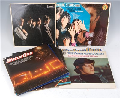 Lot 738 - A large collection of vinyl LP's and 12" records to include