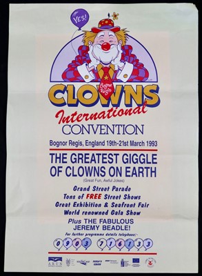 Lot 152 - Clown convention posters (10)