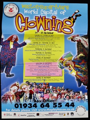 Lot 152 - Clown convention posters (10)