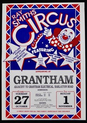 Lot 153 - Ray Smiths Circus posters (12)