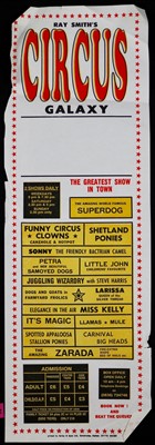 Lot 153 - Ray Smiths Circus posters (12)