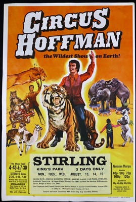 Lot 154 - Circus Hoffman posters, 1970’s (3)