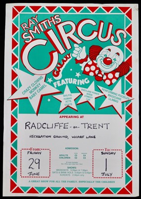 Lot 159 - Various circus posters (5)
