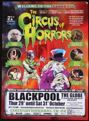 Lot 163 - Circus of Horrors posters (7)