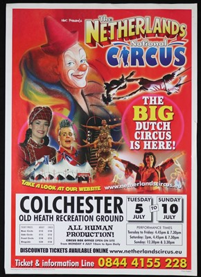 Lot 169 - Modern English circus posters (8)