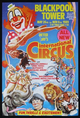 Lot 172 - Various UK circus posters (5)