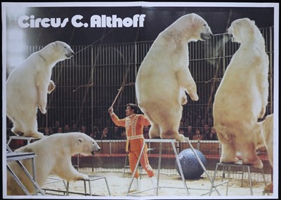 Lot 173 - Large foreign circus posters (3)