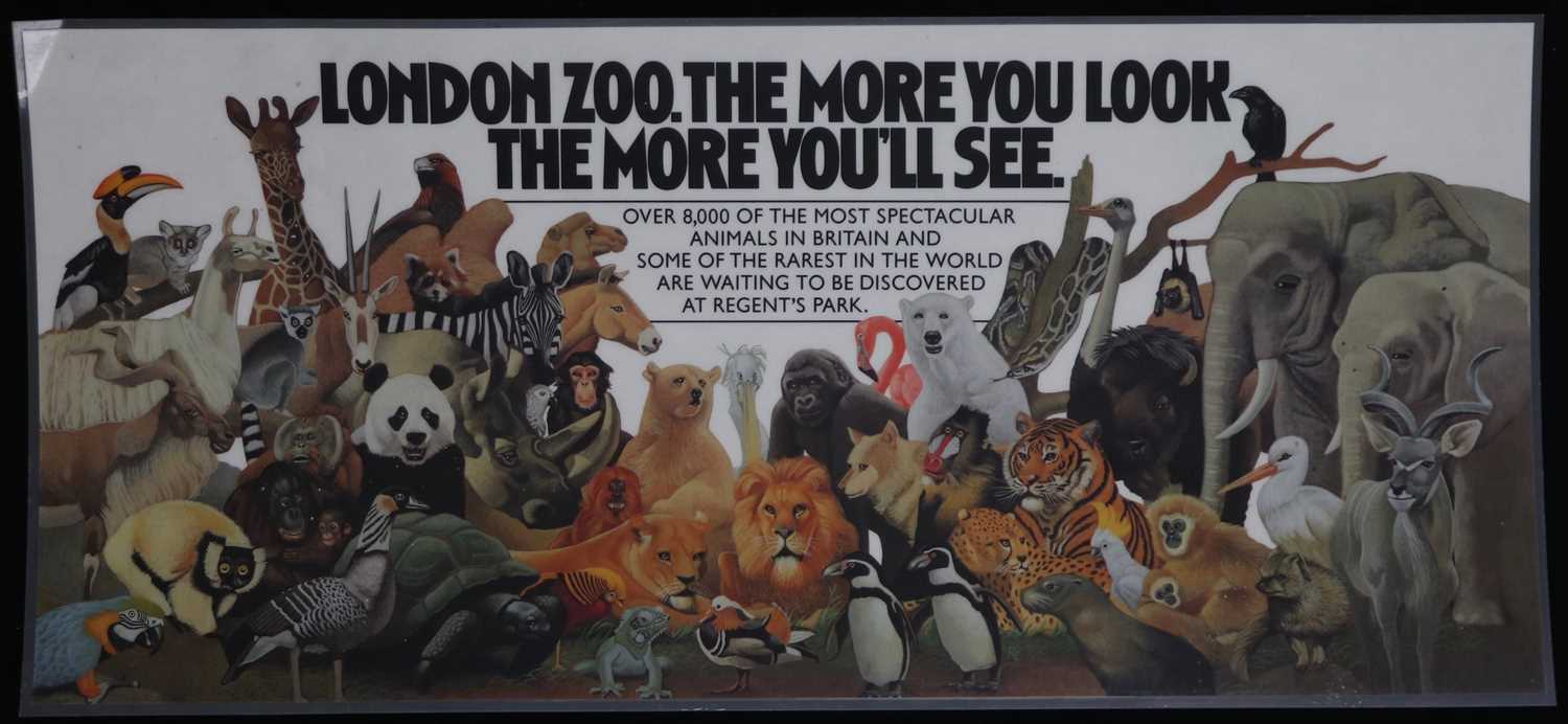 Lot 174 - Zoo posters (4)