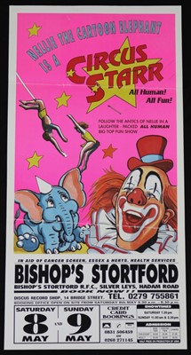Lot 176 - Modern English circus posters (5)