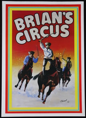 Lot 178 - South African circus posters – Brian’s Circus (3)