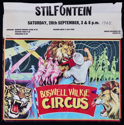 Lot 180 - Boswell Wilkie circus posters, 1960/70’s (8)