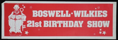 Lot 180 - Boswell Wilkie circus posters, 1960/70’s (8)