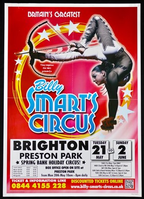 Lot 183 - Billy Smart’s Circus posters, 1990/2000’s (8)