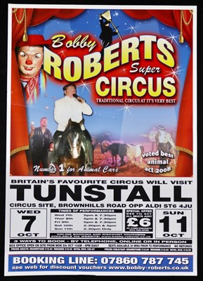 Lot 186 - Roberts Brothers Circus posters (19)
