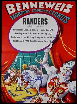 Lot 187 - Foreign circus posters (5)