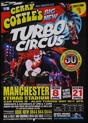 Lot 188 - Gerry Cottle’s Circus posters (12)